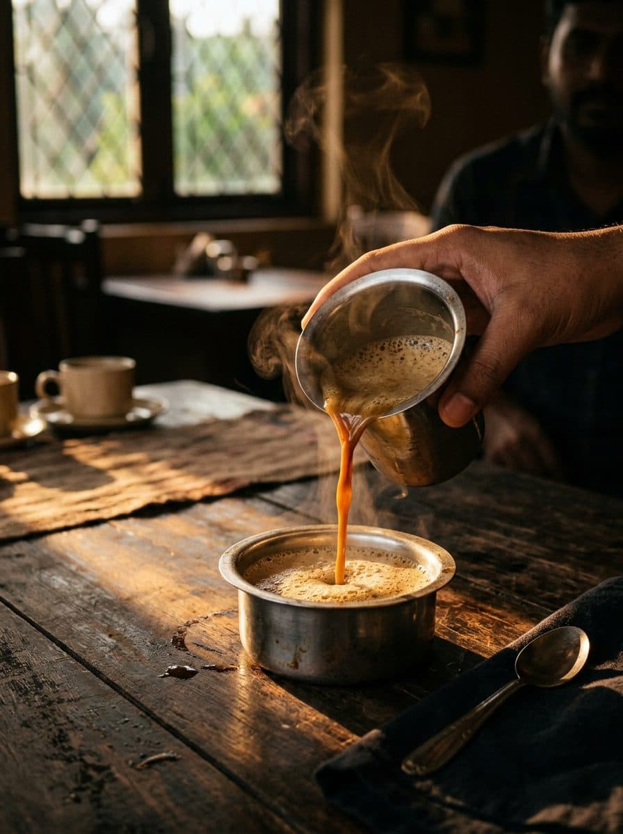 First filter of the day — Morning Brew at Cuppa Café and Cuppa ATC